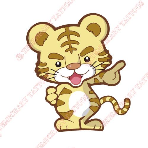 Tiger Customize Temporary Tattoos Stickers NO.8900
